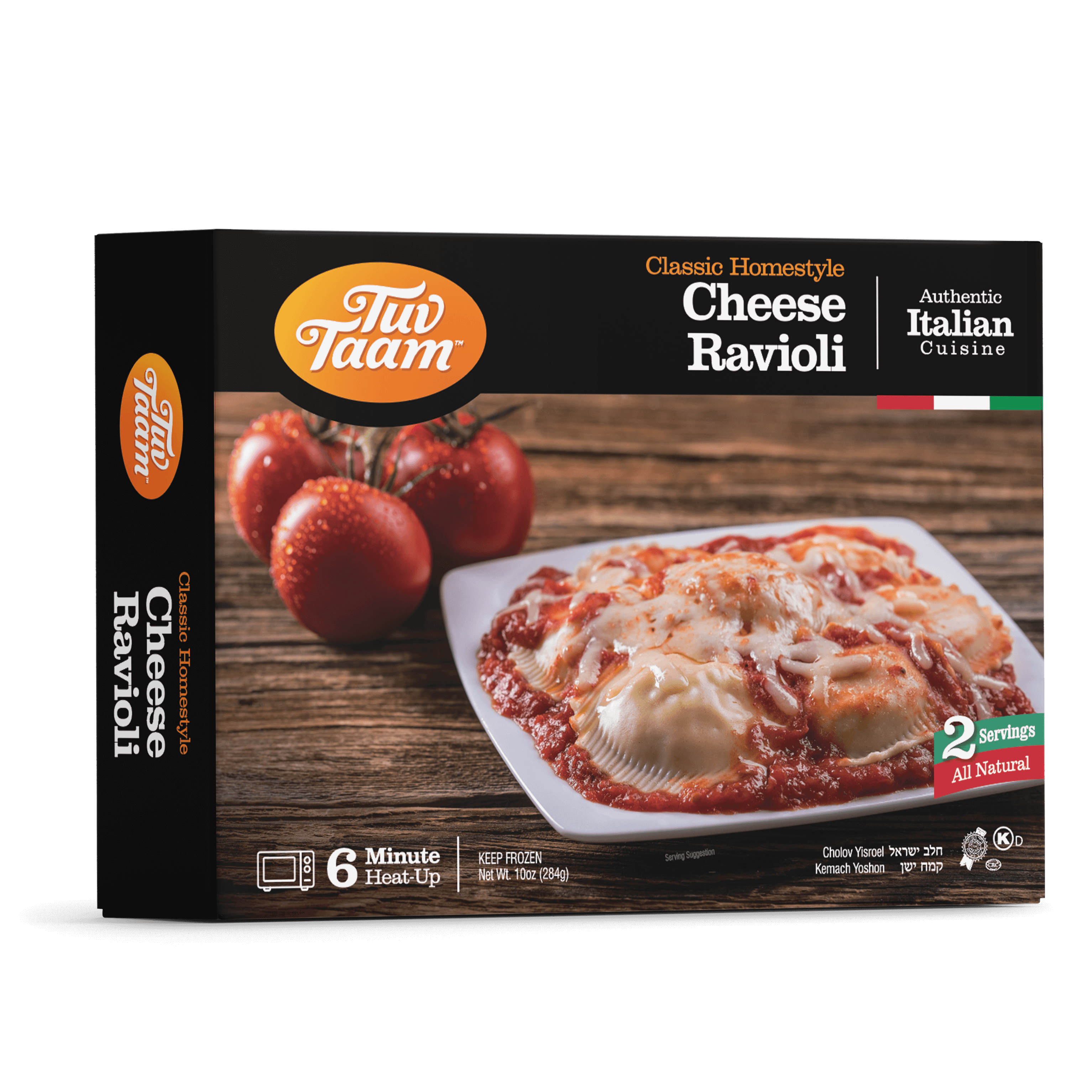 Cheese Ravioli, 10 oz. TuvTaam